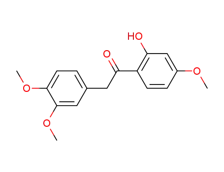 Ethanone, 2-(3,4-dimethoxyphenyl)-1-(2-hydroxy-4-methoxyphenyl)-