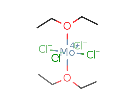 Molecular Structure of 30411-56-4 (Molybdenum, tetrachlorobis[1,1'-oxybis[ethane]]-)