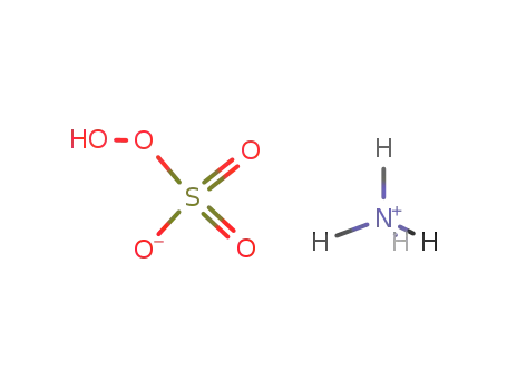 Molecular Structure of 52900-28-4 (Peroxymonosulfuric acid, monoammonium salt)