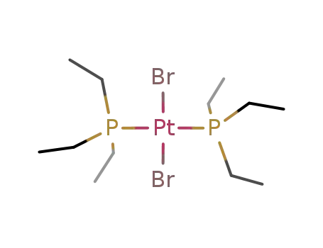 trans-PtBr2(triethylphosphine)2
