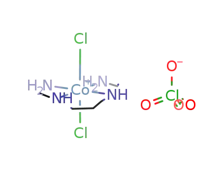 trans-{CoCl2(3,7-diaza-1,9-diaminononane)}ClO4