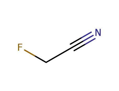 Molecular Structure of 503-20-8 (Fluoroacetonitrile)