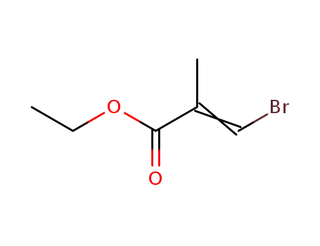2-Propenoic acid, 3-bromo-2-methyl-, ethyl ester, (E)-