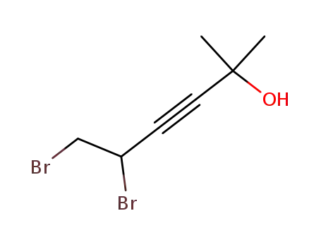 5,6-dibromo-2-methylhex-3-yn-2-ol