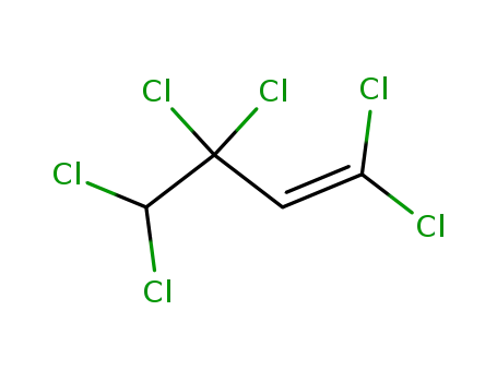 Molecular Structure of 34973-39-2 (1,1,3,3,4,4-Hexachloro-1-butene)