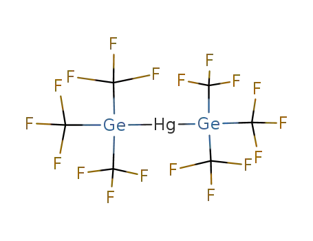 Molecular Structure of 82477-25-6 (Mercury, bis[tris(trifluoromethyl)germyl]-)