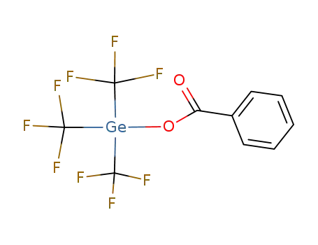 (benzoyloxy)tris(trifluoromethyl)germane