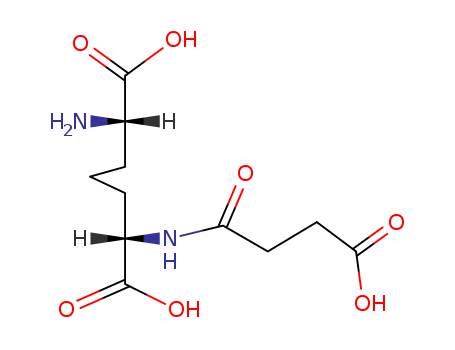 Heptanedioic acid,2-amino-6-[(3-carboxy-1-oxopropyl)amino]-, (2S,6S)-