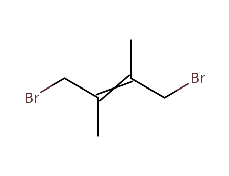 Molecular Structure of 34619-20-0 (1,4-Dibromo-2,3-dimethyl-2-butene)