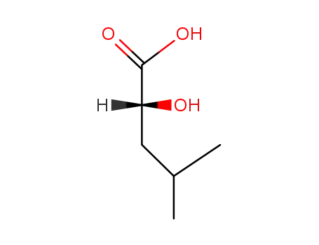 Pentanoic acid,2-hydroxy-4-methyl-, (2R)- 20312-37-2