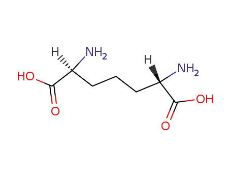 Molecular Structure of 14289-34-0 ((6S,2S)-Diaminopimelic acid)