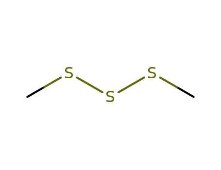 Molecular Structure of 3658-80-8 (Dimethyl trisulfide)