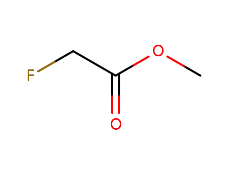Molecular Structure of 453-18-9 (Methyl fluoroacetate)