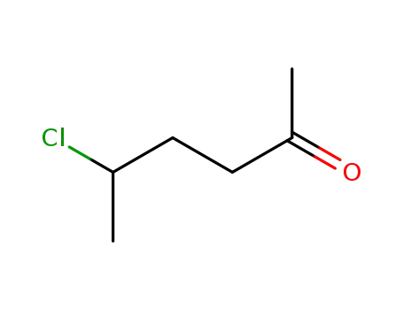 Molecular Structure of 102438-65-3 (2-Hexanone, 5-chloro-)