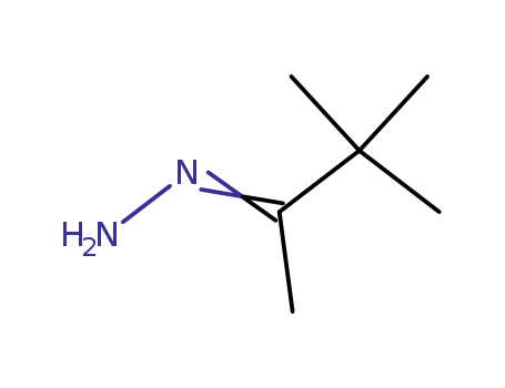 Molecular Structure of 29443-45-6 ((3,3-dimethylbutan-2-ylidene)hydrazine)