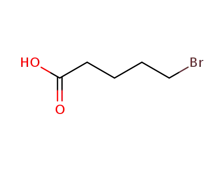 Molecular Structure of 2067-33-6 (5-Bromovaleric acid)