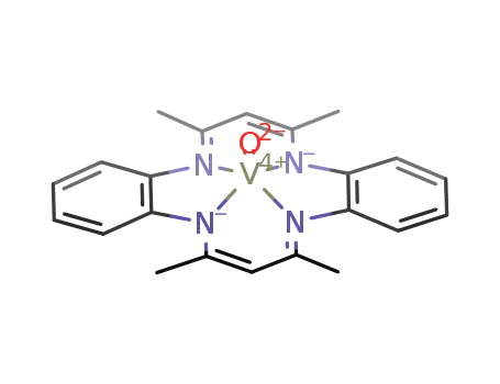 (5,7,12,14-tetramethyldibenzo[b,i][1,4,8,11]tetraazacyclotetradecinate(2-))V=O
