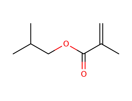 Molecular Structure of 97-86-9 (Isobutyl methacrylate)