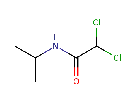 Molecular Structure of 39063-24-6 (Acetamide, 2,2-dichloro-N-(1-methylethyl)-)