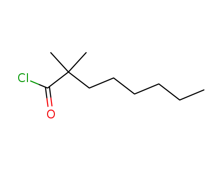 Molecular Structure of 17701-32-5 (2,2-DIMETHYLOCTANOYL CHLORIDE)
