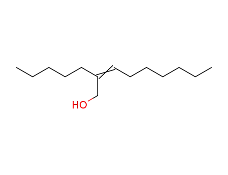 Molecular Structure of 14466-08-1 (2-Pentyl-2-Nonene-1-ol)