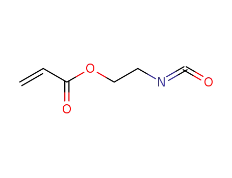 Molecular Structure of 13641-96-8 (2-IsocyanatoethylAcrylate)