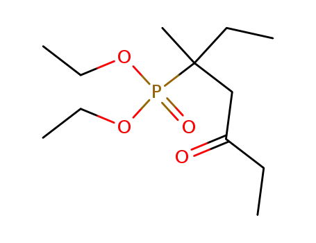 5-(diethoxyphosphinoyl)-5-methylheptan-3-one