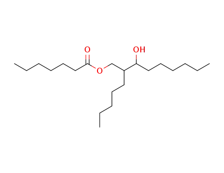 Molecular Structure of 49562-88-1 (3-hydroxy-2-pentylnonyl heptanoate)