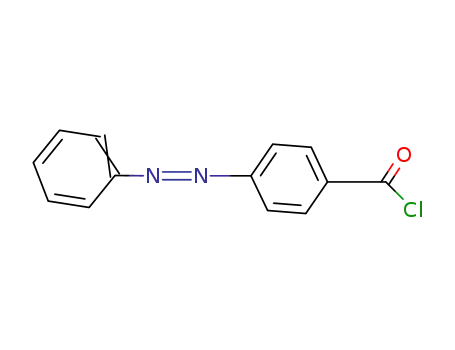 Molecular Structure of 104-24-5 (4-PHENYLAZOBENZOYL CHLORIDE)