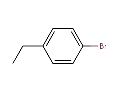 Molecular Structure of 1585-07-5 (4-Bromoethylbenzene)