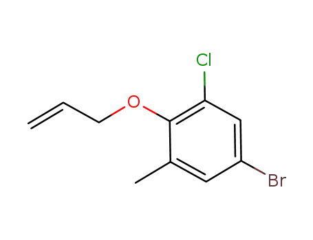 Benzene, 5-bromo-1-chloro-3-methyl-2-(2-propen-1-yloxy)-