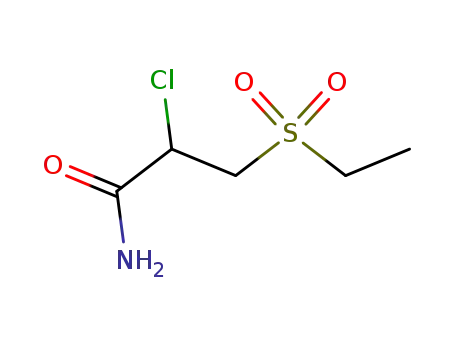 2-Chloro-3-ethanesulfonyl-propionamide