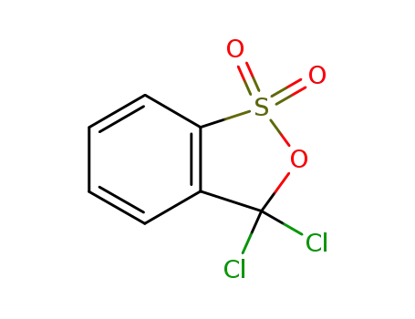 3,3-Dichloro-2,1lambda~6~-benzoxathiole-1,1(3H)-dione