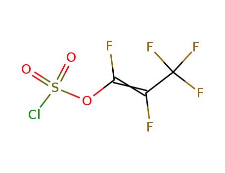 chlorosulfuric acid pentafluoropropenyl ester