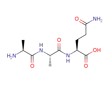 Molecular Structure of 290312-62-8 (H-ALA-ALA-GLN-OH)