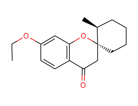 (1'R,2'S)-7-ethoxy-2'-methylspiro[chroman-2,1'-cyclohexan]-4-one