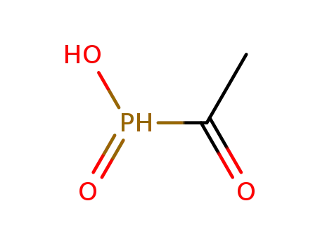 Molecular Structure of 50654-76-7 (acetylphosphinic acid)