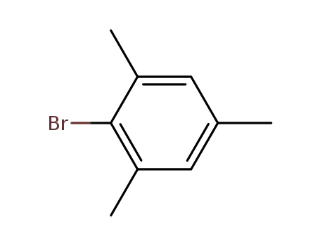 2,4,6-Trimethylbromobenzene; 2,4,6-Trimethylphenyl bromide; 1-Bromomesitylene; 2-Bromo-1,3,5-trimethylbenzene; 1-Bromo-2,4,6-trimethylbenzene; Mesityl bromide