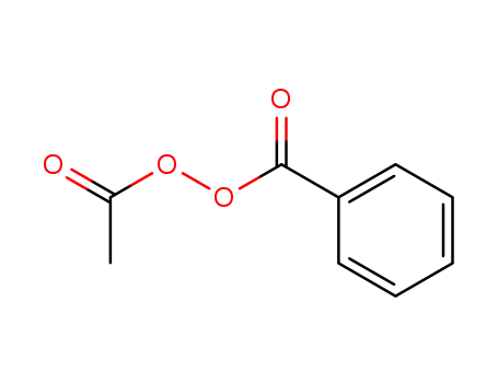 Molecular Structure of 644-31-5 (Acetyl benzoyl peroxide)