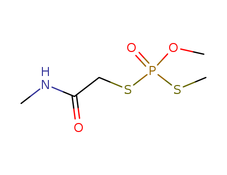 Phosphorodithioic acid,O,S-dimethyl S-[2-(methylamino)-2-oxoethyl] ester(3344-11-4)