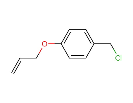 Molecular Structure of 32078-38-9 (Benzene, 1-(chloromethyl)-4-(2-propenyloxy)-)