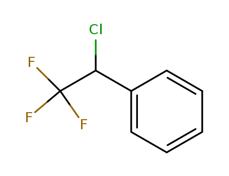 Molecular Structure of 384-65-6 (Benzene, (1-chloro-2,2,2-trifluoroethyl)-)