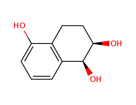 (+/-)-cis-1,2,3,4-tetrahydronaphthalene-1,2,5-triol