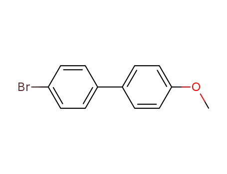 Molecular Structure of 58743-83-2 (4-Bromo-4'-methoxybiphenyl)
