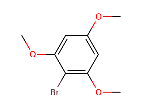 Molecular Structure of 1131-40-4 (1-BROMO-2,4,6-TRIMETHOXYBENZENE)
