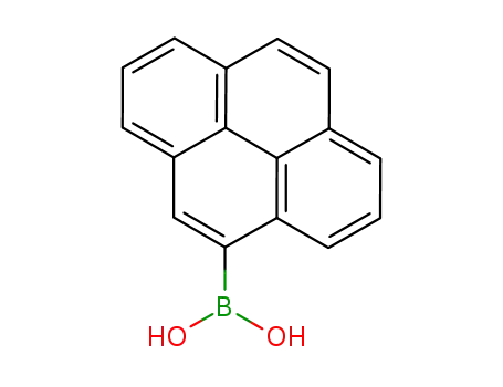 Molecular Structure of 496839-55-5 (Boronic acid, 4-pyrenyl-)