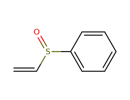 Molecular Structure of 20451-53-0 (PHENYL VINYL SULFOXIDE)