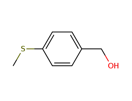 Molecular Structure of 3446-90-0 (4-(Methylthio)benzyl Alcohol)