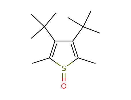 3,4-di-tert-butyl-2,5-dimethylthiophene 1-oxide