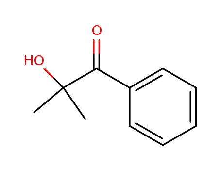 Molecular Structure of 7473-98-5 (2-Hydroxy-2-methylpropiophenone)